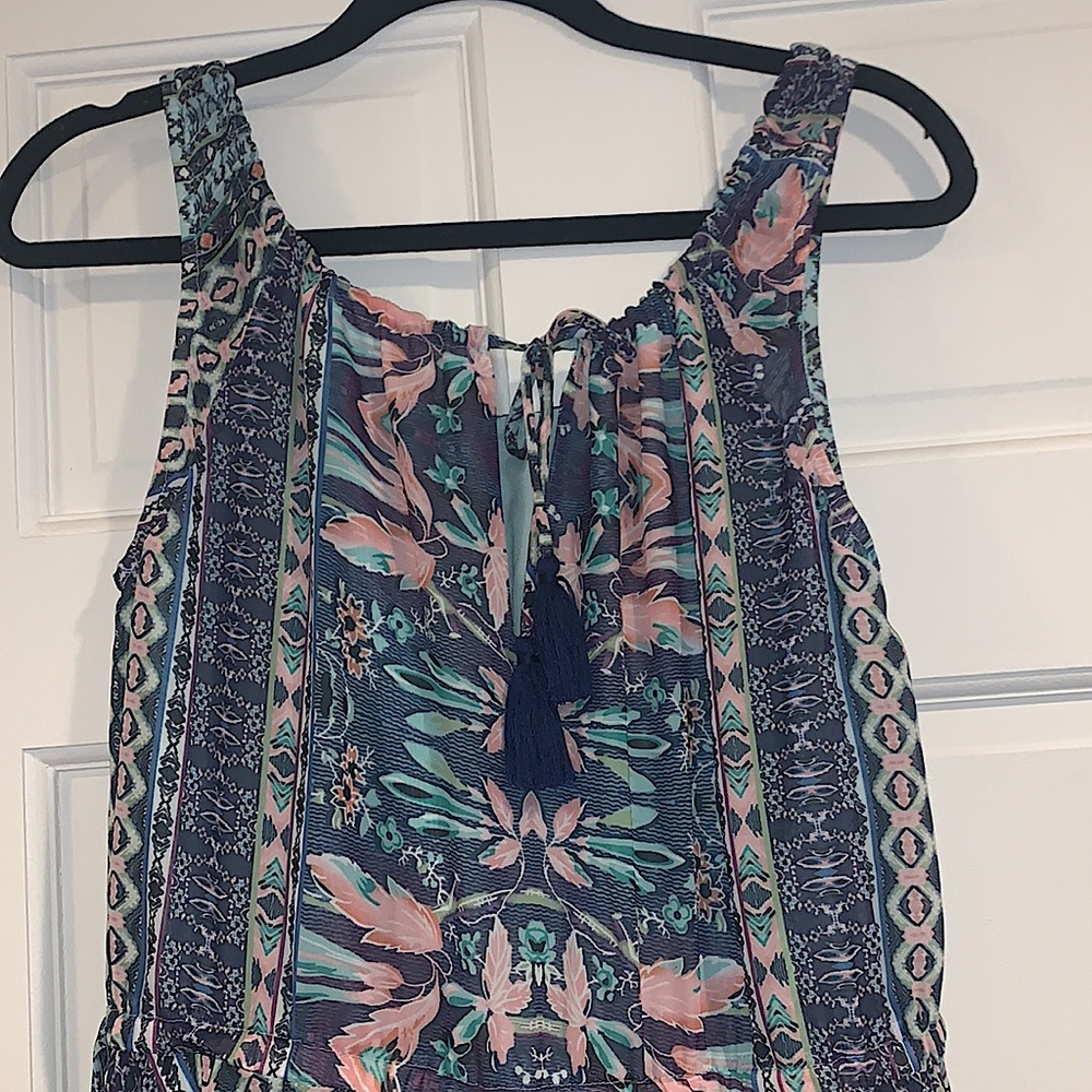 Nanette Lapore Floral Faux Wrap Flowy Dress 10 - Picture 7 of 10